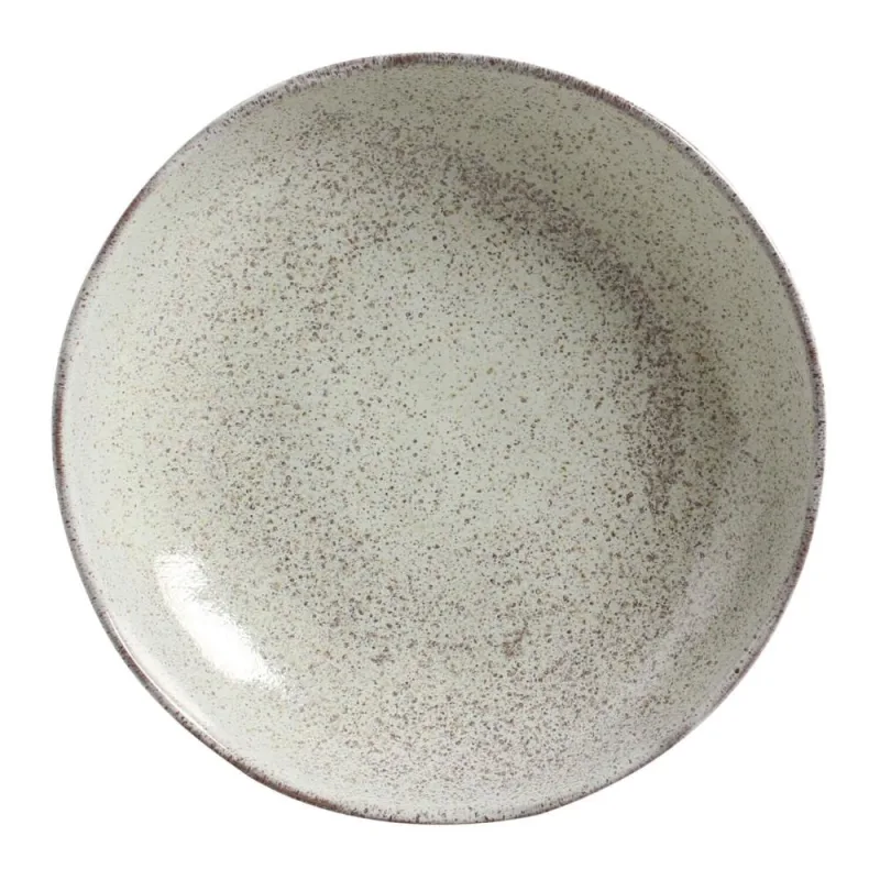 Conjunto com 6 Pratos Fundo Bio Pistache Ø25cm 1100ml - Porto Brasil Cerâmica - Utilidades Domesticas