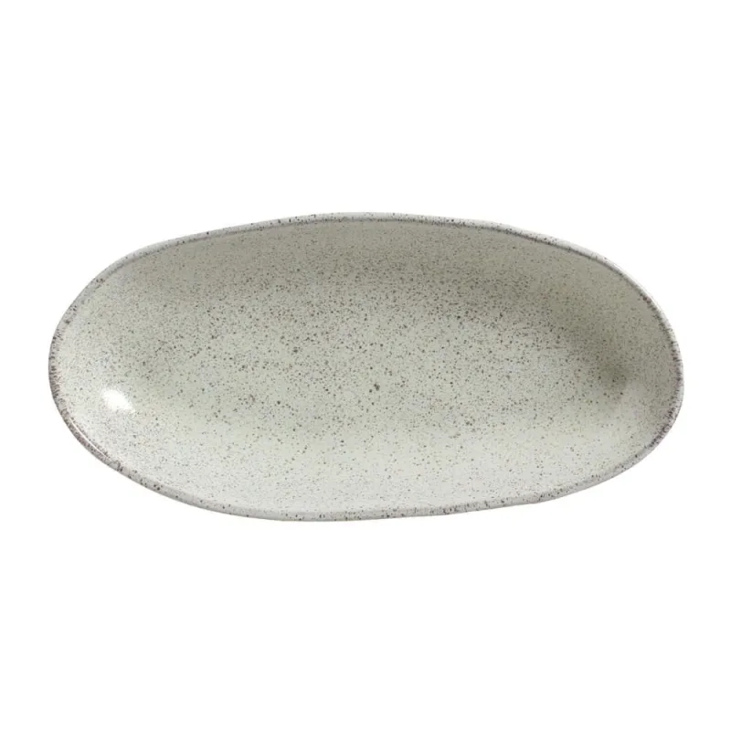 Conjunto com 4 Travessas Oval Funda G Orgânico Pistache 32x16cm 650ml - Porto Brasil Cerâmica - Utilidades Domesticas