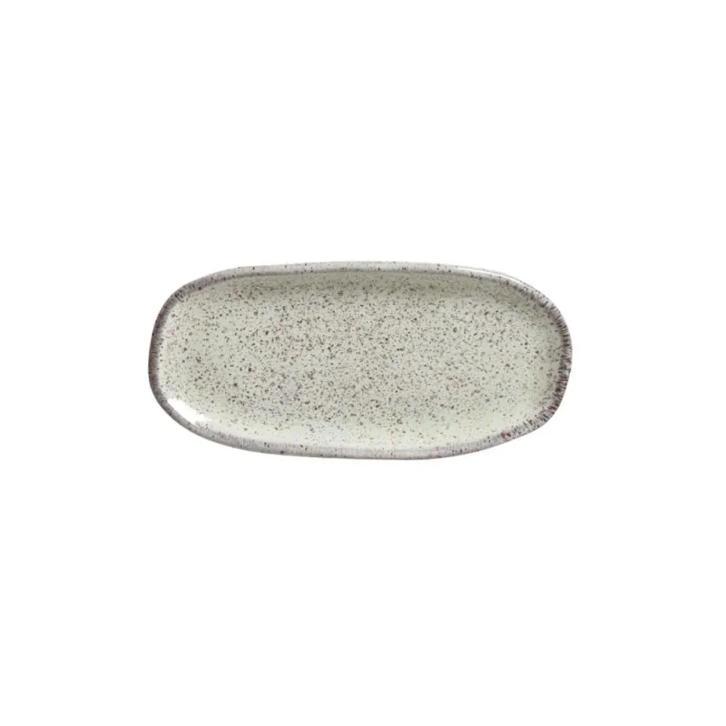 Conjunto com 4 Travessas Oval Rasa Mini Orgânico Pistache 16,5x8cm - Porto Brasil Cerâmica - Utilidades Domesticas