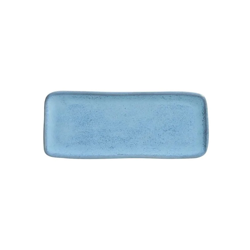 Conjunto com 4 Travessas Retangular Pequena Orgânico Breeze 22x9,5cm - Porto Brasil Cerâmica - Utilidades Domesticas