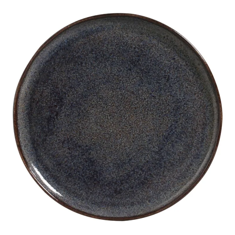 Conjunto com 6 Pratos Raso Bio Titanium Ø27,5cm - Porto Brasil Cerâmica - Utilidades Domesticas