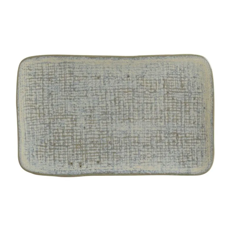 Conjunto com 4 Travessas Retangular Média Juta Green Granite 27x16cm - Porto Brasil Cerâmica - Utilidades Domesticas