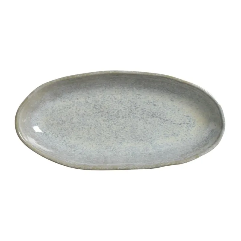 Conjunto com 4 Travessas Oval Funda G Orgânico Green Granite 32x16cm 650ml - Porto Brasil Cerâmica - Utilidades Domesticas