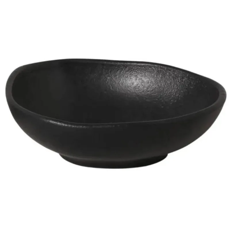Cumbuca Orgânica Preto Matte 265ml Porto Brasil Bowl Sushi Servir Mesa Posta Porções