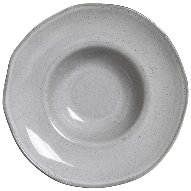 Conjunto com 4 Pratos de Massa Orgânico Dust Ø28x6,5cm 450ml - Porto Brasil Cerâmica - Utilidades Domesticas