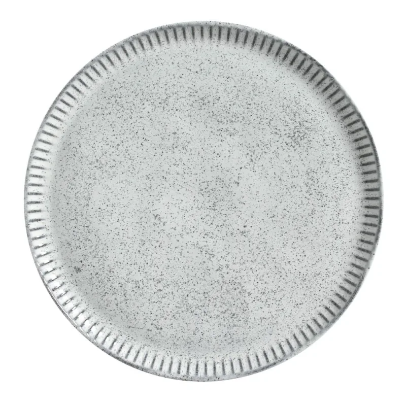 Conjunto com 6 Pratos Raso Linhas Echo Ø27,5cm - Porto Brasil Cerâmica - Utilidades Domesticas