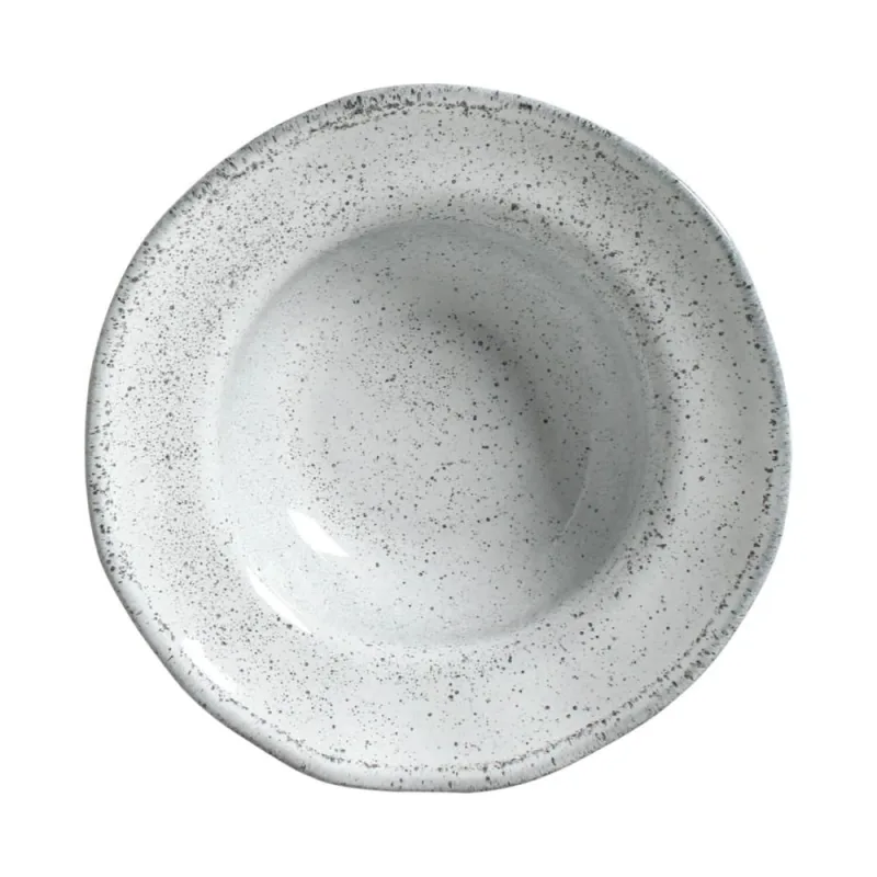 Conjunto com 4 Pratos de Entrada/Sobremesa Orgânico Echo Ø19x5,5cm 250ml - Porto Brasil Cerâmica - Utilidades Domesticas