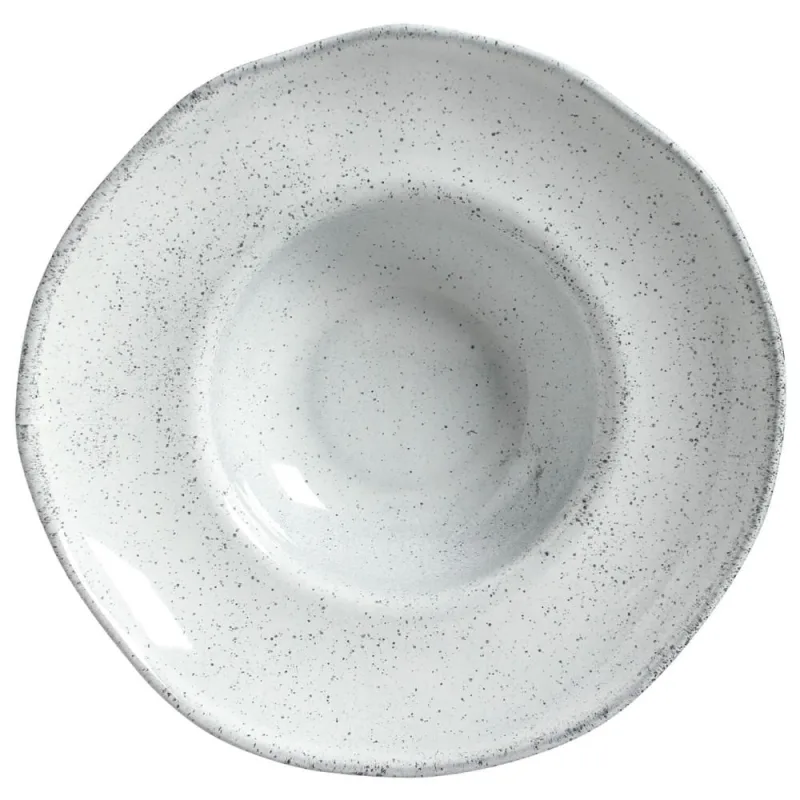 Conjunto com 4 Pratos de Massa Orgânico Echo Ø28x6,5cm 450ml - Porto Brasil Cerâmica - Utilidades Domesticas