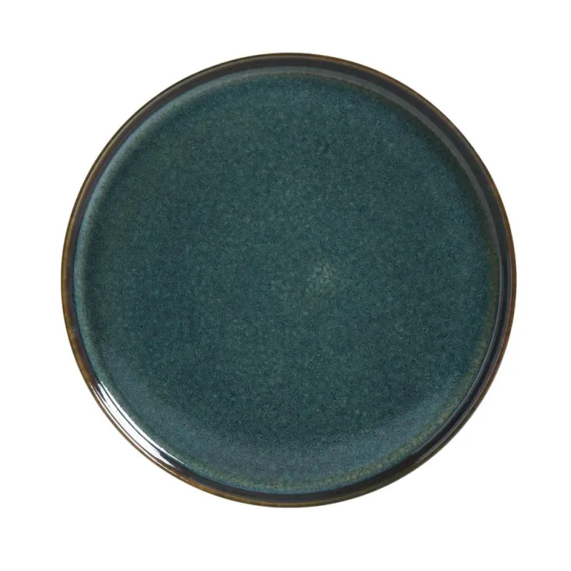 Conjunto com 6 Pratos de Sobremesa Neo Oceano Ø21,5cm - Porto Brasil Cerâmica - Utilidades Domesticas