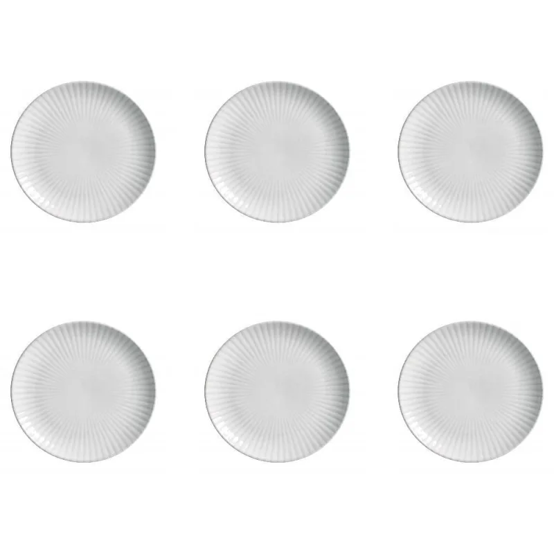 Conjunto De Pratos De Sobremesa 06 Peças Coup Trendy Porto Brasil - Porto Brasil - Utilidades Domesticas
