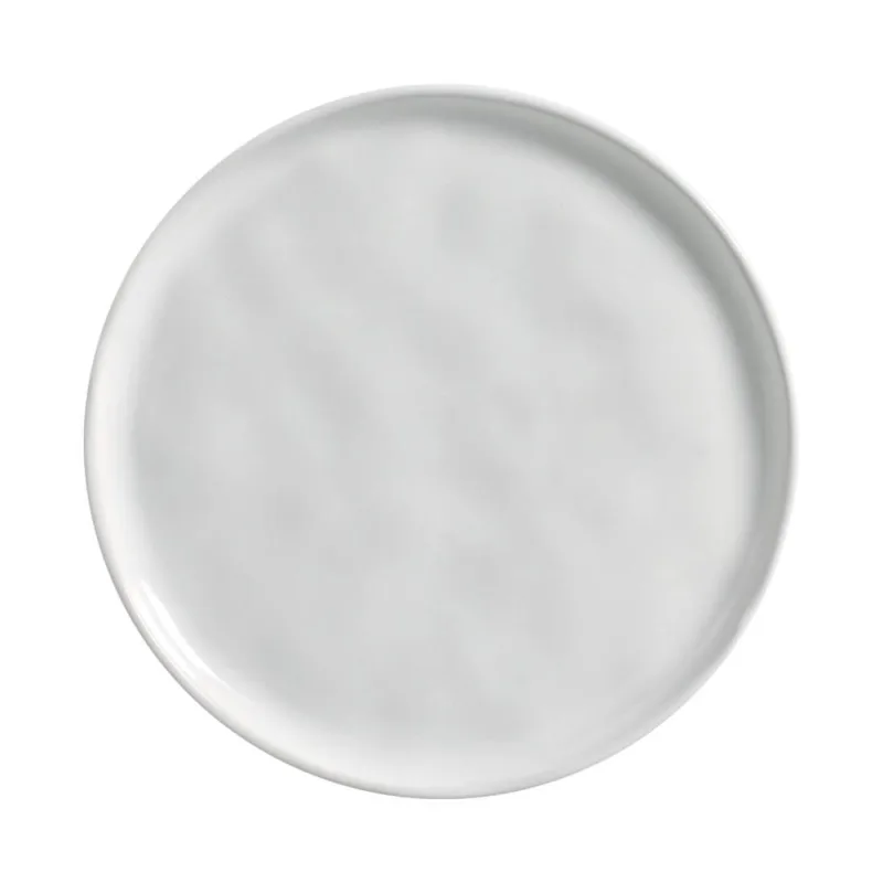 Conjunto com 6 Pratos de Sobremesa Bio New White 21,5cm - Porto Brasil Cerâmica - Utilidades Domesticas