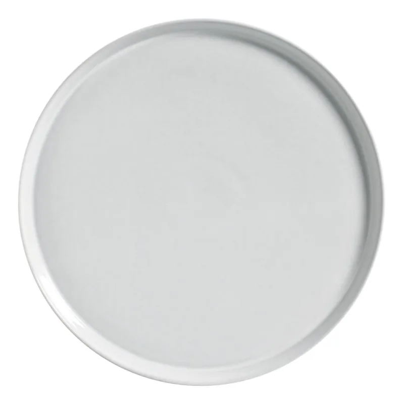 Conjunto com 6 Pratos Raso Neo New White Ø27cm - Porto Brasil Cerâmica - Utilidades Domesticas