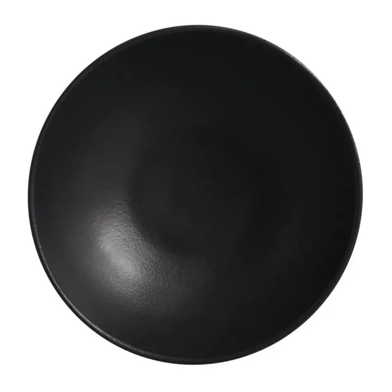 Bowl Médio Porto Brasil Orgânico em Stoneware Preto Matte - 1,9 litros - Porto Brasil - Utilidades Domesticas
