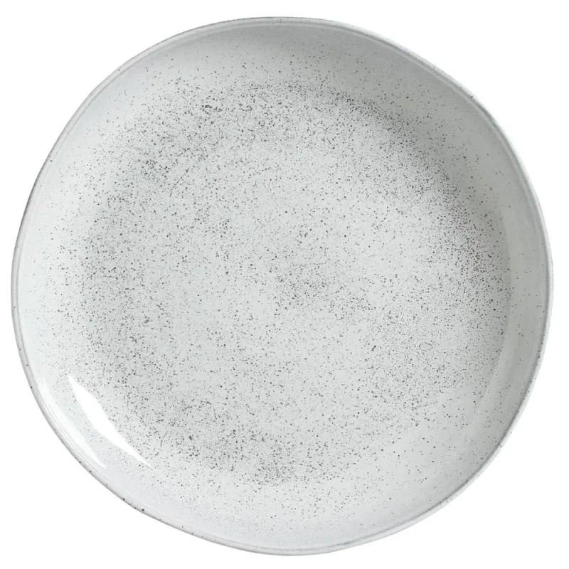 Travessa Redonda Grande Orgânico Stoneware Echo Ø36cm - Porto Brasil Cerâmica - Utilidades Domesticas