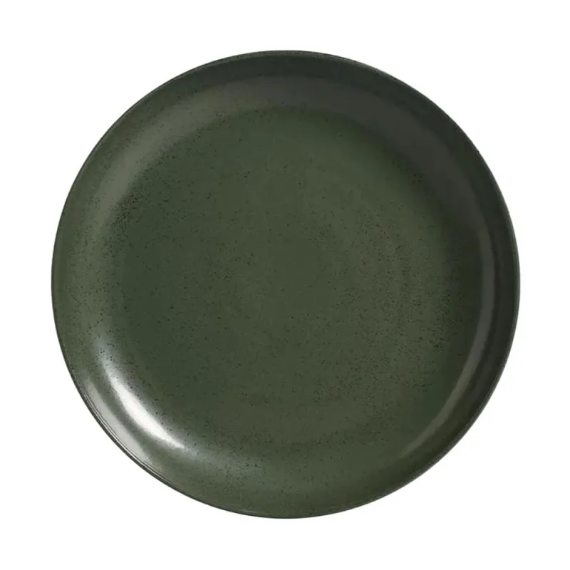 Travessa Redonda Grande Porto Brasil Orgânico Stoneware Greenery 36cm - Verde - Porto Brasil - Utilidades Domesticas