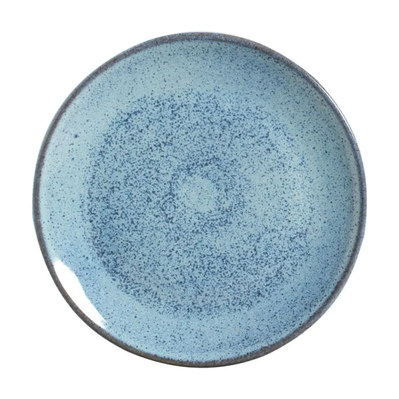 Conjunto com 6 Pratos Raso Coup Stoneware Hotelaria Breeze Ø26,5cm - Porto Brasil Cerâmica - Utilidades Domesticas