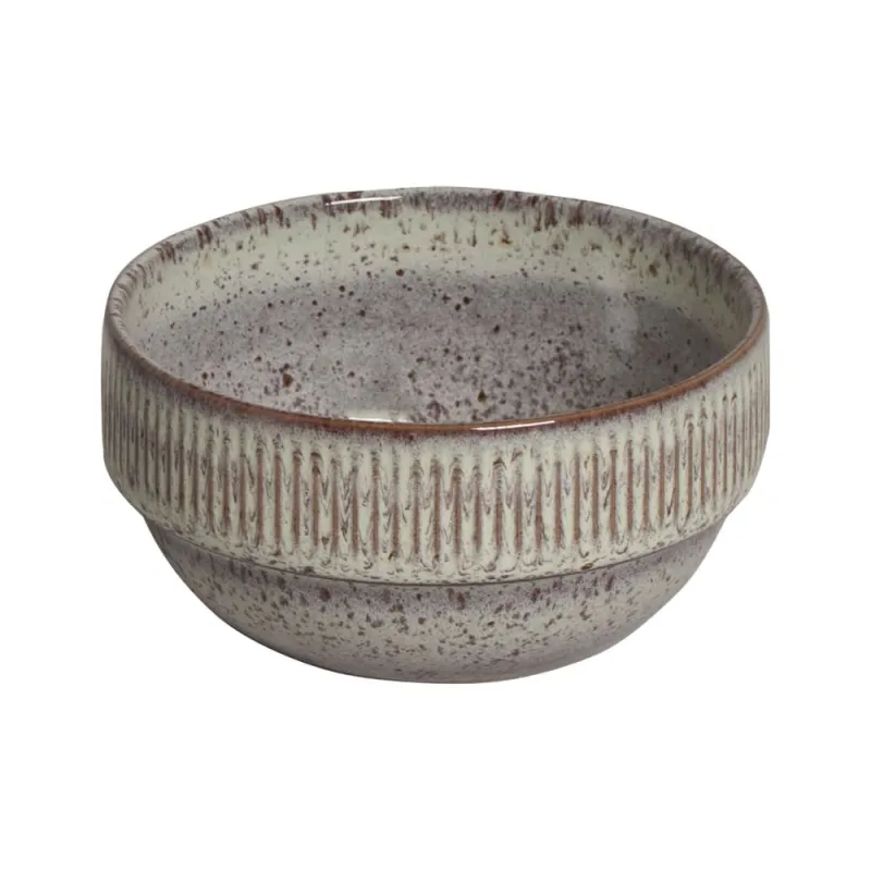 Conjunto com 6 Bowl Empilhável Linhas 330ml Pistache - Porto Brasil Cerâmica