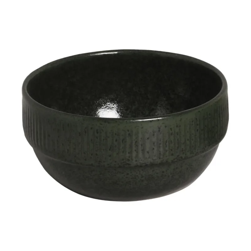 Conjunto com 6 Bowl Empilhável Linhas 330ml Greenery - Porto Brasil Cerâmica