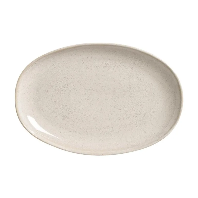 Conjunto com 4 Travessas Oval Latte 30x20cm - Porto Brasil Cerâmica