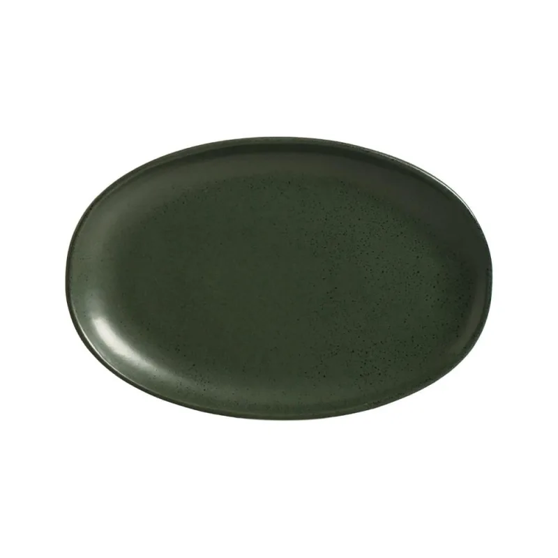 Conjunto com 4 Travessas Oval Greenery 30x20cm - Porto Brasil Cerâmica