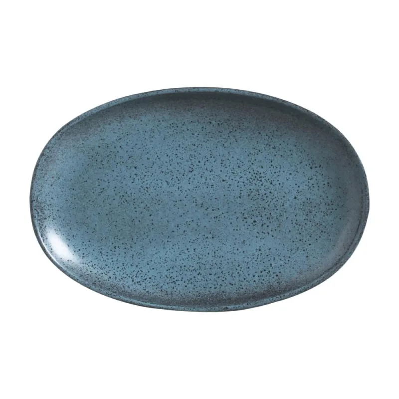 Conjunto com 4 Travessas Oval Night Sky 30x20cm - Porto Brasil Cerâmica - Utilidades Domesticas