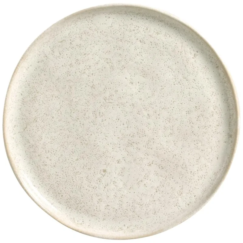 Conjunto com 6 Pratos Raso Bio Vanilla Ø29cm - Porto Brasil Cerâmica - Utilidades Domesticas