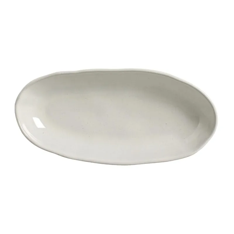 Conjunto com 4 Travessas Oval Funda G Orgânico Glam 32x16cm 650ml - Porto Brasil Cerâmica - Utilidades Domesticas