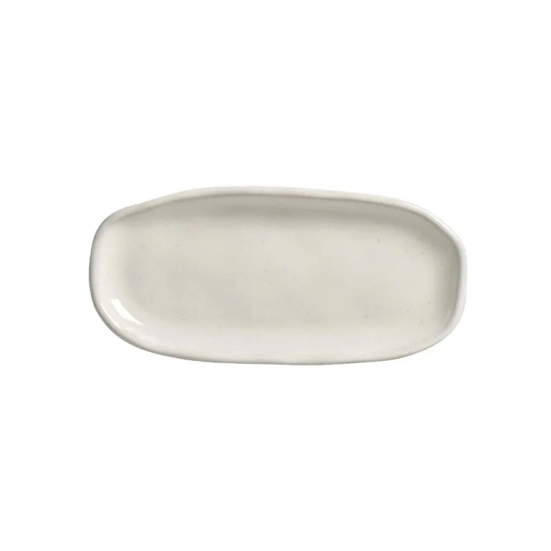 Conjunto com 4 Travessas Oval Rasa Mini Orgânico Glam 16,5x8cm - Porto Brasil Cerâmica - Utilidades Domesticas