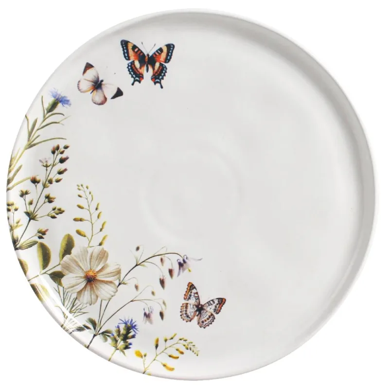 Conjunto com 6 Pratos Raso Bio Encanto Ø27,5cm - Porto Brasil Cerâmica - Utilidades Domesticas