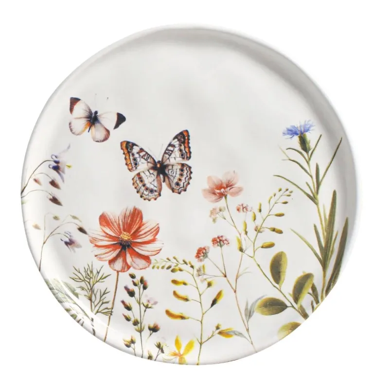 Conjunto com 6 Pratos De Sobremesa Bio Encanto Ø21,5cm - Porto Brasil Cerâmica