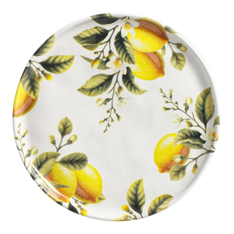 Conjunto com 6 Pratos De Sobremesa Bio Limonata - Porto Brasil Cerâmica - Utilidades Domesticas