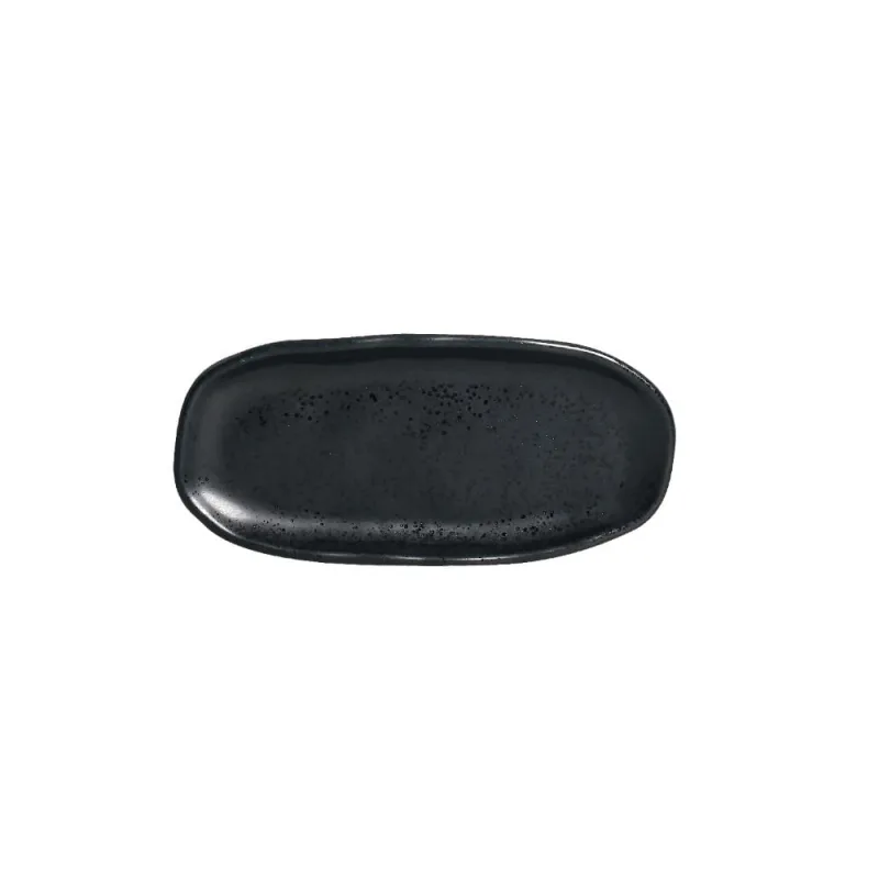 Conjunto com 4 Travessas Oval Rasa Mini Orgânico Eclipse 16,5x8cm - Porto Brasil Cerâmica - Utilidades Domesticas