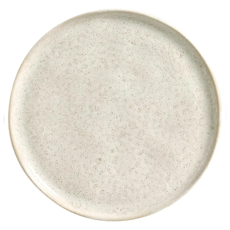 Conjunto com 6 Pratos Raso Bio Vanilla Ø27,5cm - Porto Brasil Cerâmica - Utilidades Domesticas