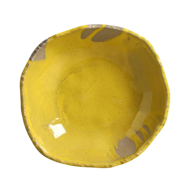 Conjunto com 4 Pratos Fundo Orgânico Eco Cerrado Ø21,5cm - Porto Brasil Cerâmica - Utilidades Domesticas