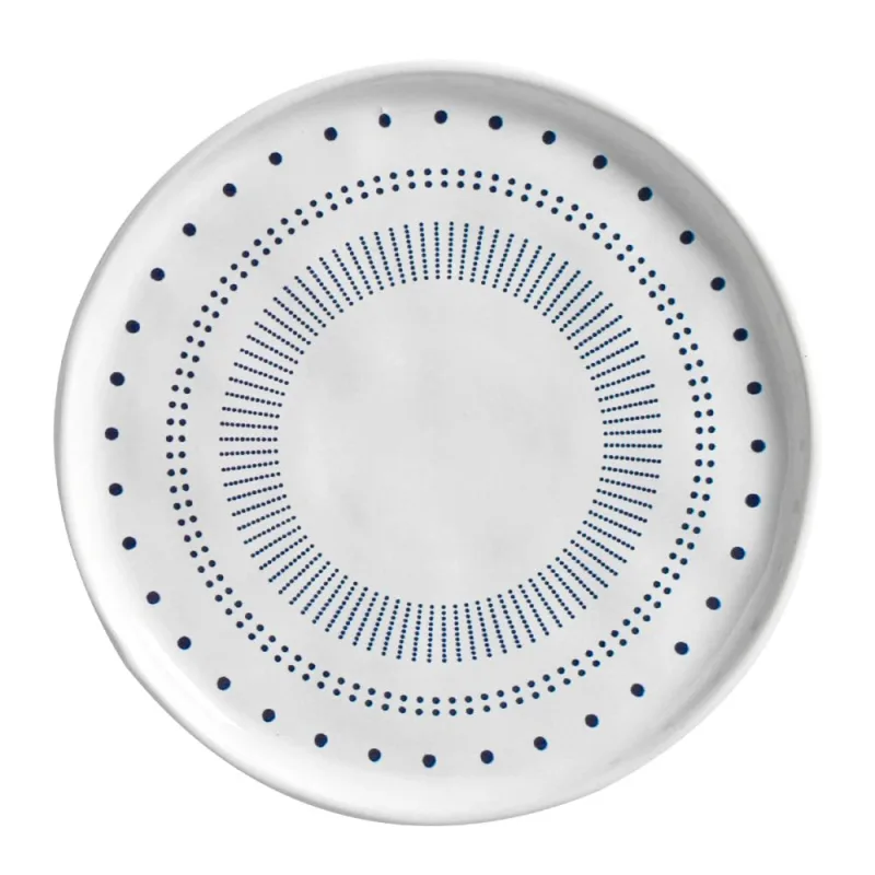 Conjunto com 6 Pratos De Sobremesa Bio Astral - Porto Brasil Cerâmica - Utilidades Domesticas