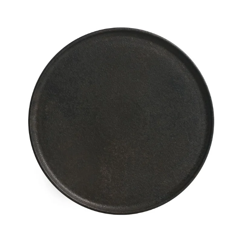 Prato Raso Rust Cor Preta 25cm