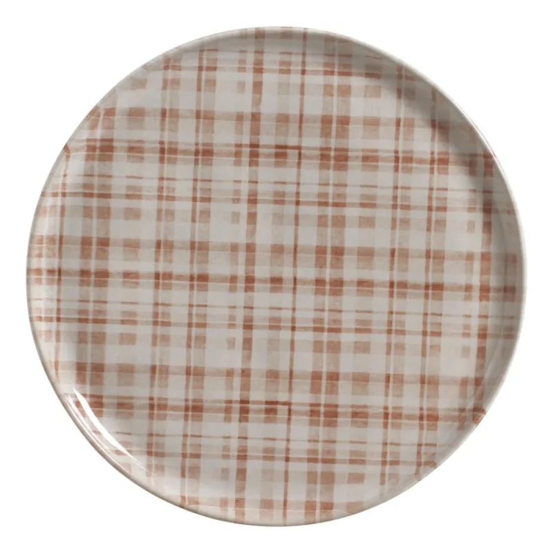 Conjunto com 6 Pratos Raso Bio Sweet Road Ø27,5cm - Porto Brasil Cerâmica - Utilidades Domesticas