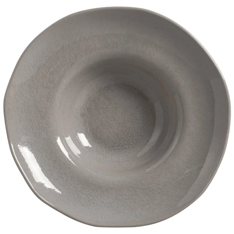 Conjunto com 4 Pratos de Massa Orgânico Bruma Ø28x6,5cm 450ml - Porto Brasil Cerâmica - Utilidades Domesticas
