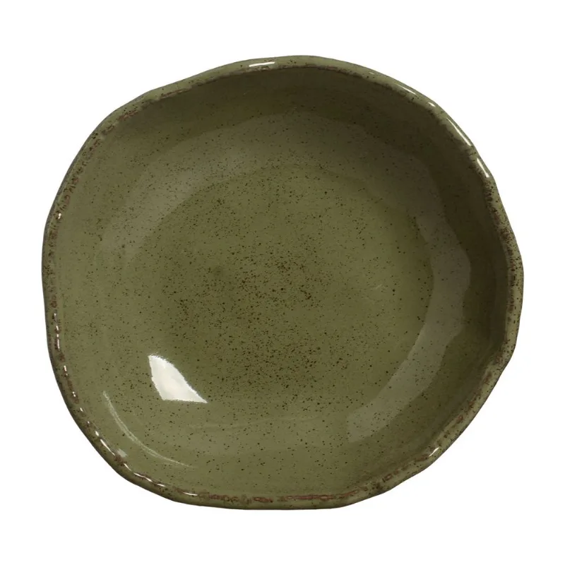 Conjunto com 4 Pratos Fundo Orgânico Eco Jade Ø21,5cm
