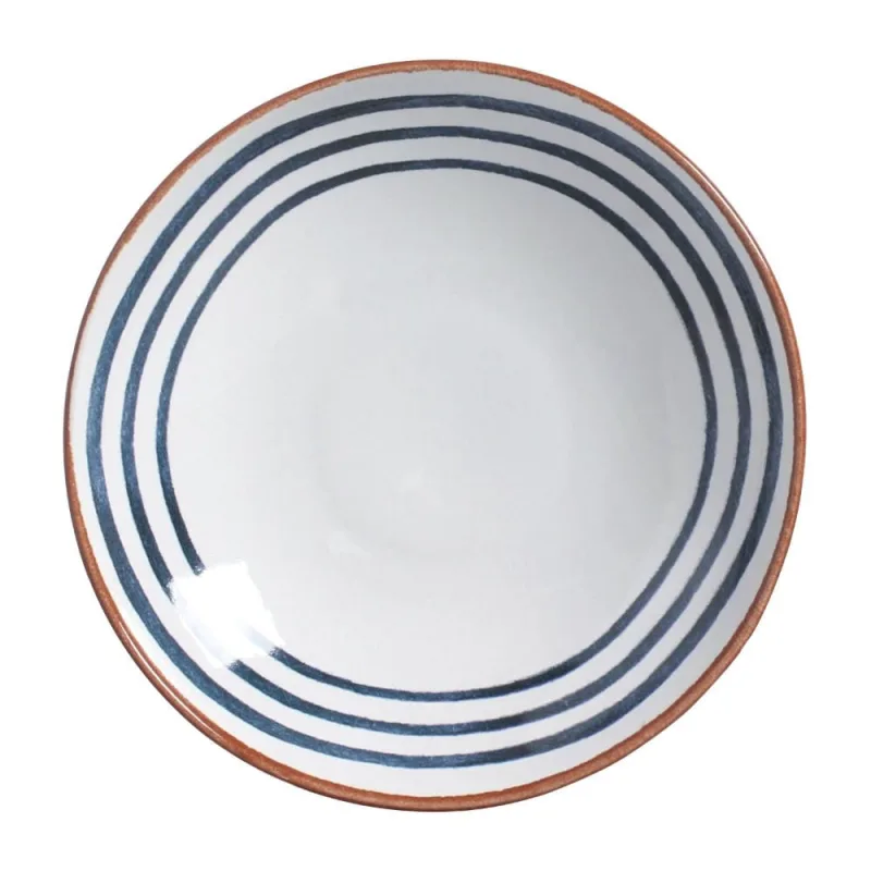 Conjunto com 6 Pratos Fundo Coup Stoneware Trópico Ø20,3cm 600ml - Porto Brasil Cerâmica - Utilidades Domesticas