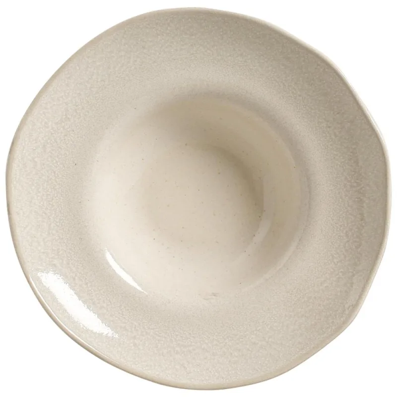 Conjunto com 4 Pratos de Massa Orgânico Sol Ø28x6,5cm 450ml - Porto Brasil Cerâmica - Utilidades Domesticas