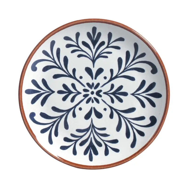 Conjunto com 6 Pratos de Sobremesa Coup Stoneware Coimbra Ø19,4cm - Porto Brasil Cerâmica