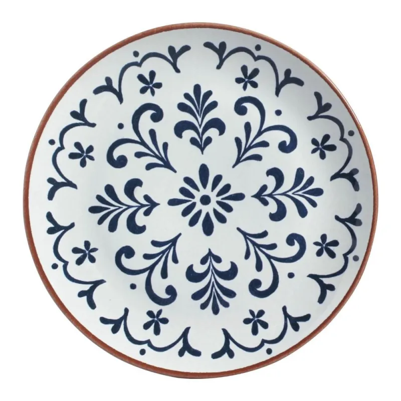 Conjunto com 6 Pratos Raso Coup Stoneware Coimbra Ø26cm - Porto Brasil Cerâmica