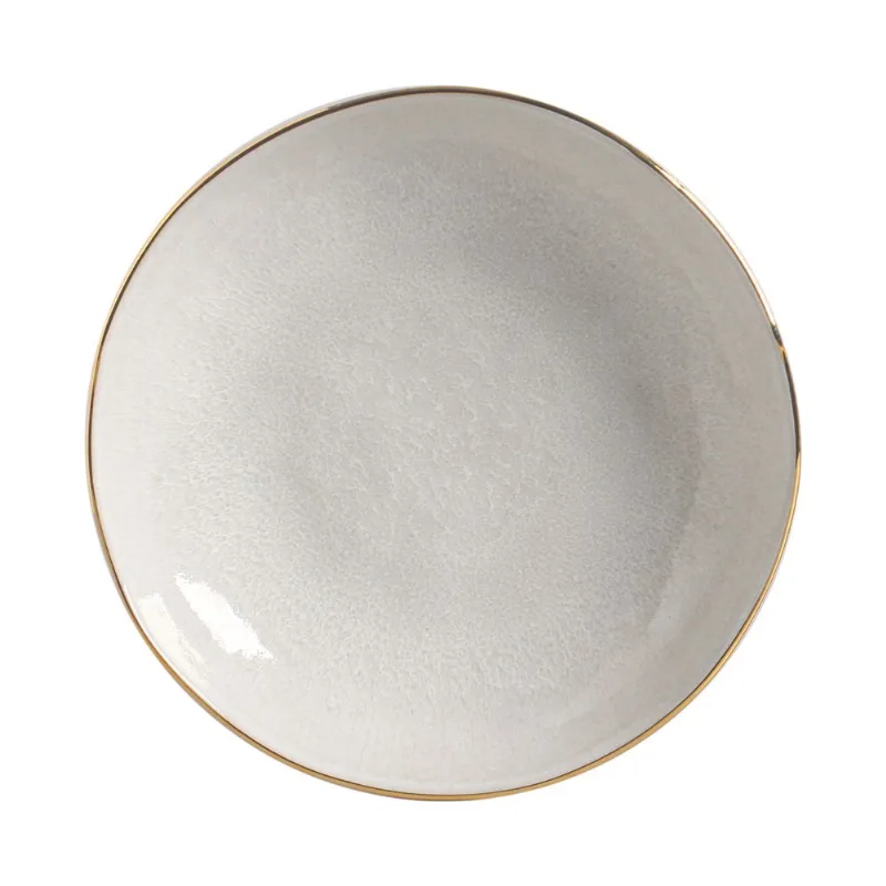 Conjunto com 6 Pratos Fundo Bio Luz Gold Ø22,5cm 830ml