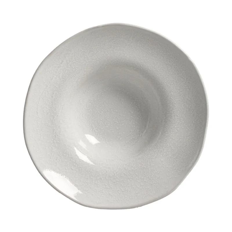 Conjunto com 4 Pratos de Massa Orgânico Luz Ø25cm 266ml - Porto Brasil Cerâmica