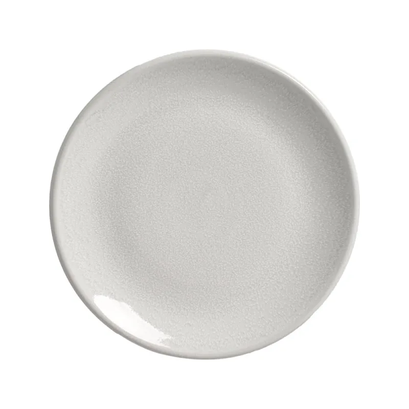 Conjunto com 6 Pratos de Sobremesa Coup Stoneware Hotelaria Luz Ø21cm - Porto Brasil Cerâmica