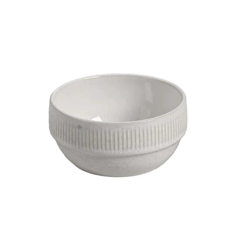 Conjunto com 6 Bowl Empilhável Linhas 330ml Luz - Porto Brasil Cerâmica