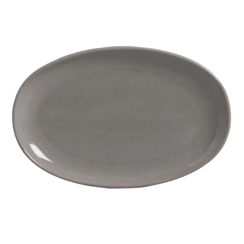 Conjunto com 4 Travessas Oval Bruma 30x20cm - Porto Brasil Cerâmica
