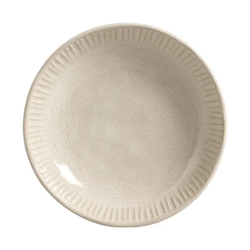 Conjunto com 6 Pratos Fundo Linhas Sol Ø22,5cm 830ml - Porto Brasil Cerâmica