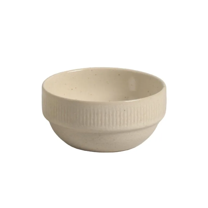 Conjunto com 6 Bowl Empilhável Linhas 330ml Sol - Porto Brasil Cerâmica - Utilidades Domesticas